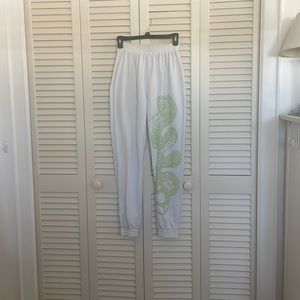 Adika Jogger Sweats White